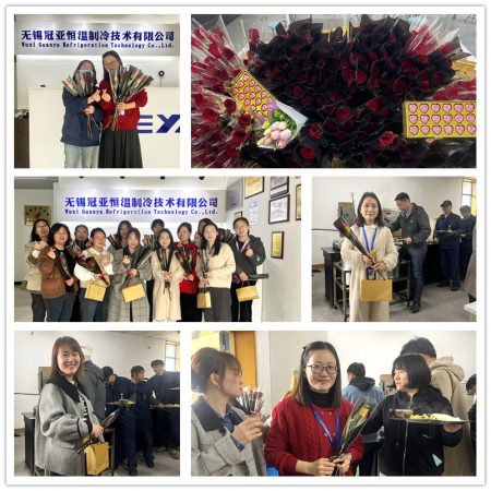 【冠亚制冷】祝大家三八妇女节快乐，三月春风，芳华如你！