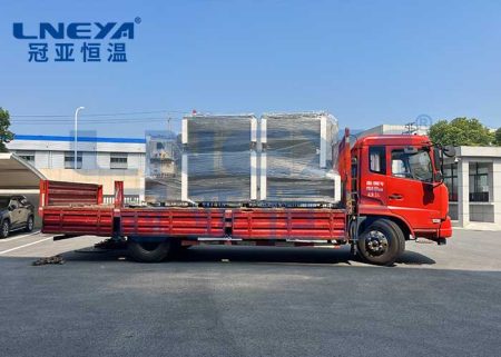 【设备发货】5台防爆制冷加热一体机chiller出货